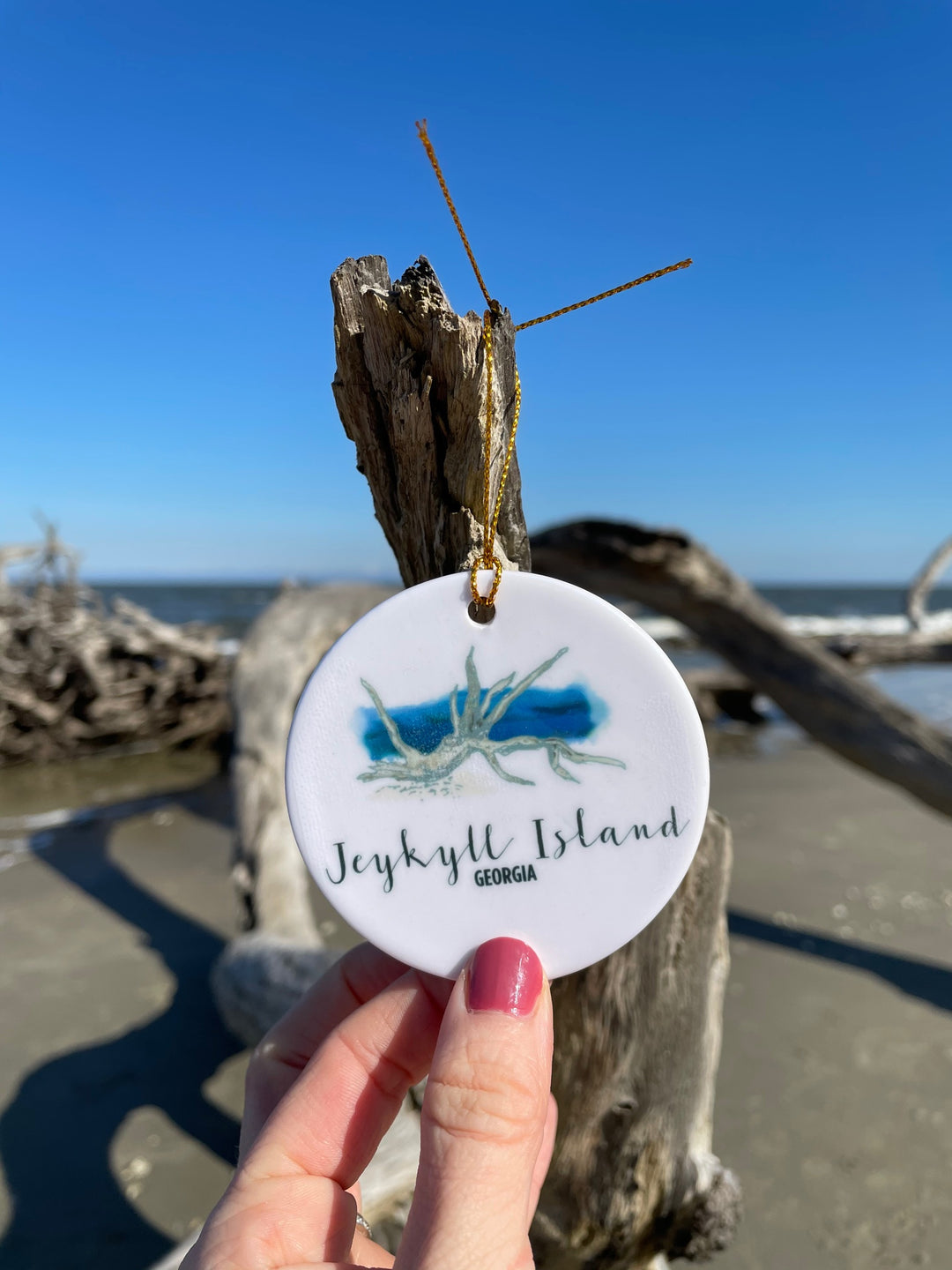 Driftwood Beach Ornament