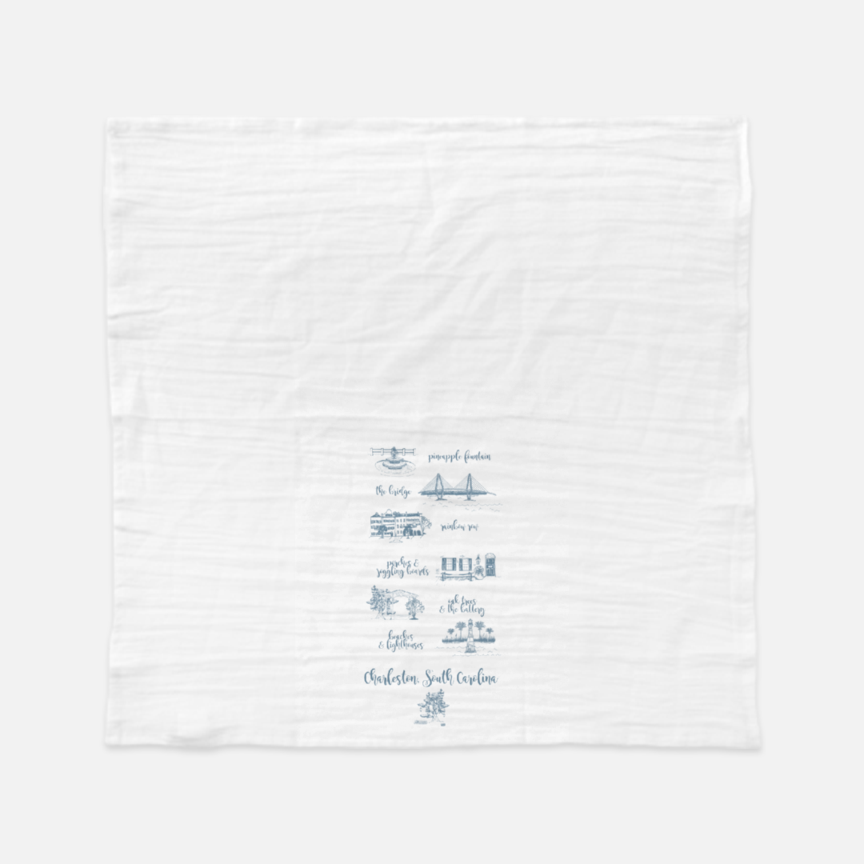 Dodeline Charleston Tea Towel - Thumbnail 3