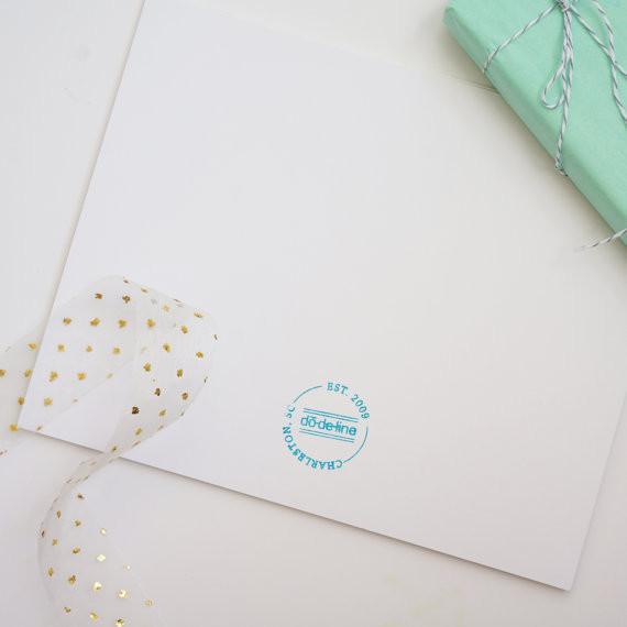 Charleston Single Houses Print - shop greeting cards, handmade stationery, & wedding invitations by dodeline design - 4